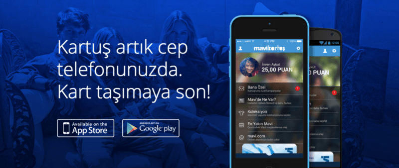 Mavi’den Mobil Uygulama Geldi: Kartuş