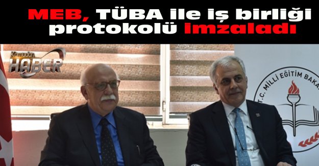 TÜBA ve MEB Arasında Protokol İmzalandı!