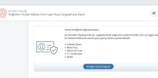 Çocuğumun Kaydı Hangi Okula Çıkıyor? (E-Okul)