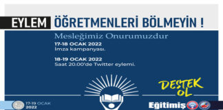 Eğitim İş Sendikasından Öğretmenlik Meslek Kanunu Hakkında Twitter Eylemi