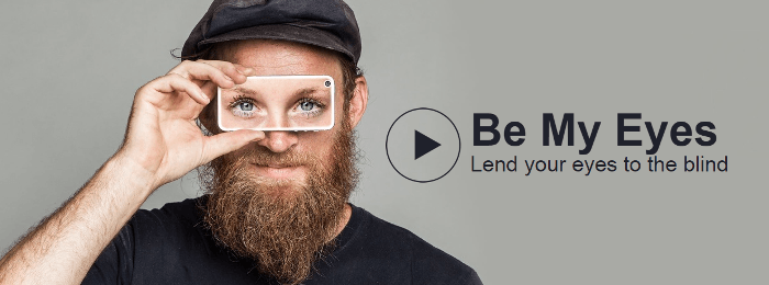 Be My Eyes, Görme Engellilere Yardım Uygulaması