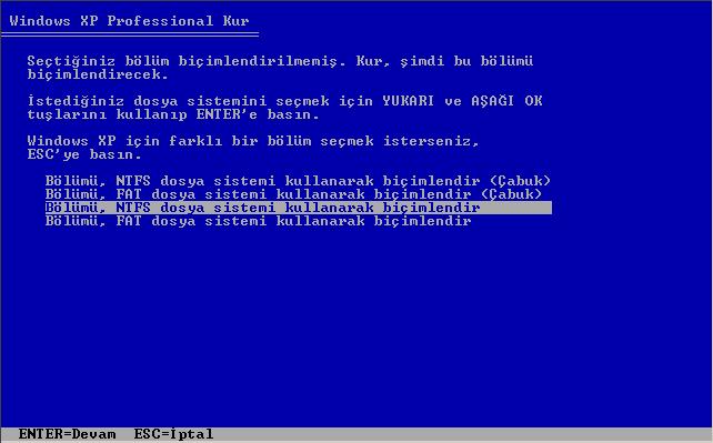 Windows Xp Kurulumu (Format Atma)
